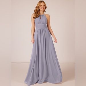 AZAZIE BONNIE Bridesmaid Dress Fog Size 10